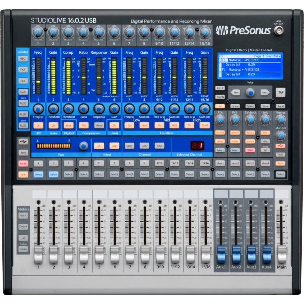 StudioLive 16.0.2 USB Mixer Digitale USB 16 Canali