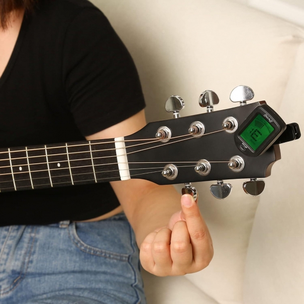 Accordatore a Clip per Strumenti a Corda
