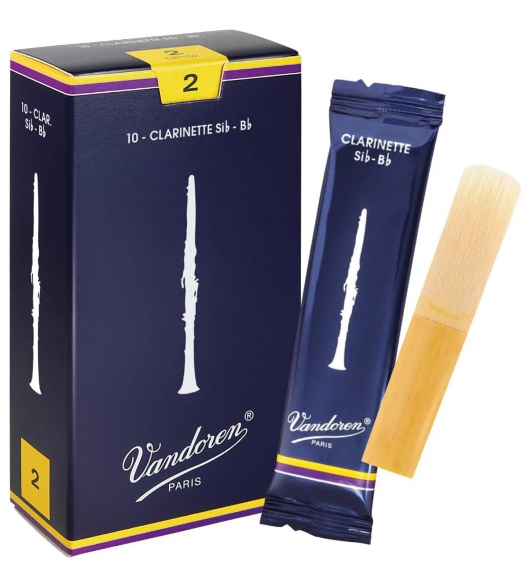 Ancia Clarinetto Sib "Traditional" n. 2 Sfusa 1 pezzo