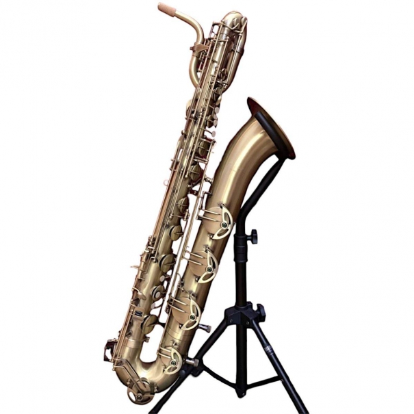 Sax baritono seriesmart brushed brass - Cigalini