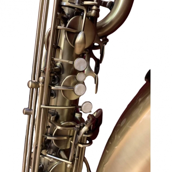 Sax baritono seriesmart brushed brass - Cigalini