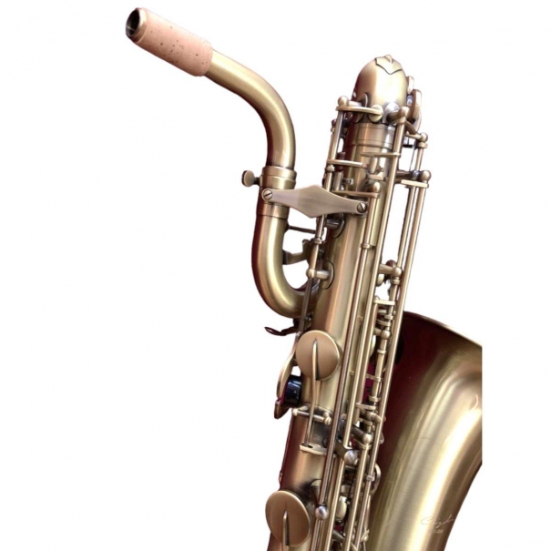 Sax baritono seriesmart brushed brass - Cigalini