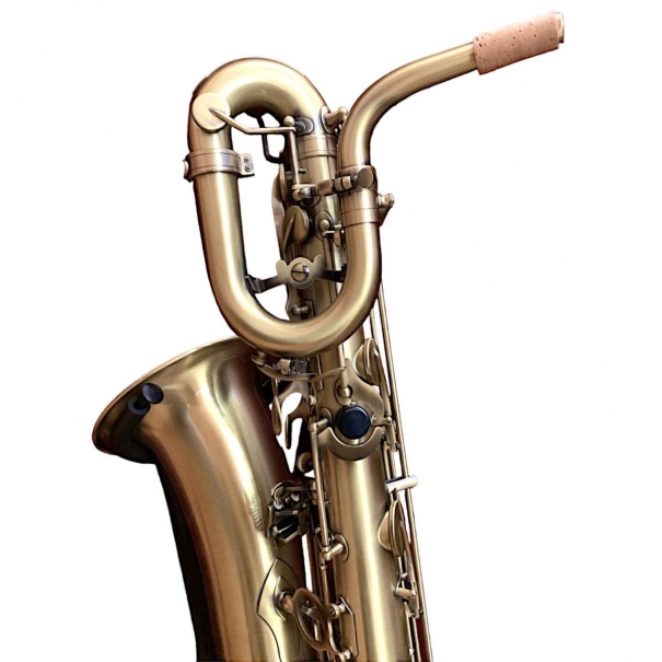 Sax baritono seriesmart brushed brass - Cigalini