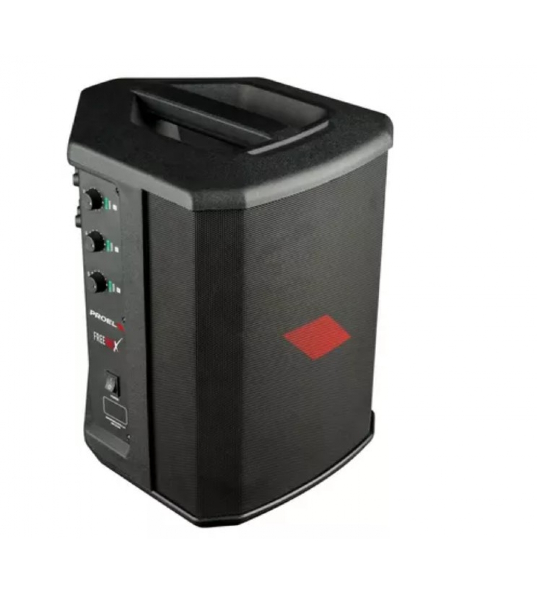 FreeOneX SISTEMA AMPLIFICATO PORTATILE A BATTERIA BLUETOOTH CON MIXER 200W