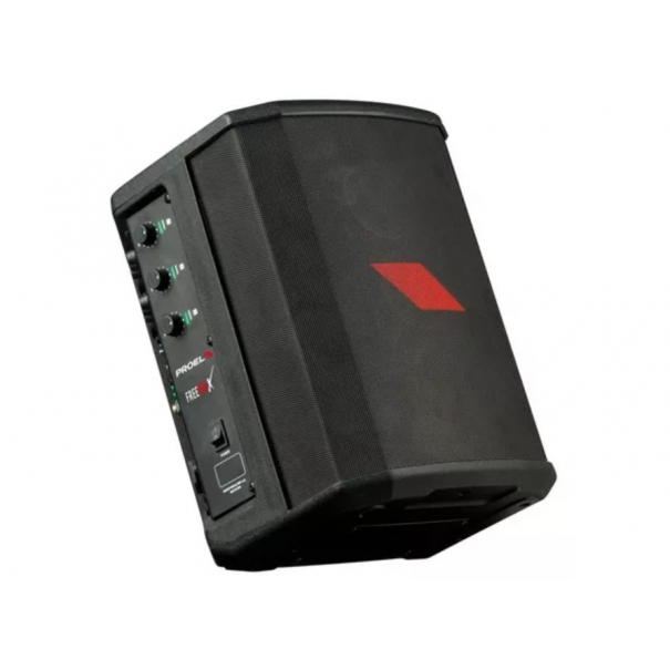 FreeOneX SISTEMA AMPLIFICATO PORTATILE A BATTERIA BLUETOOTH CON MIXER 200W