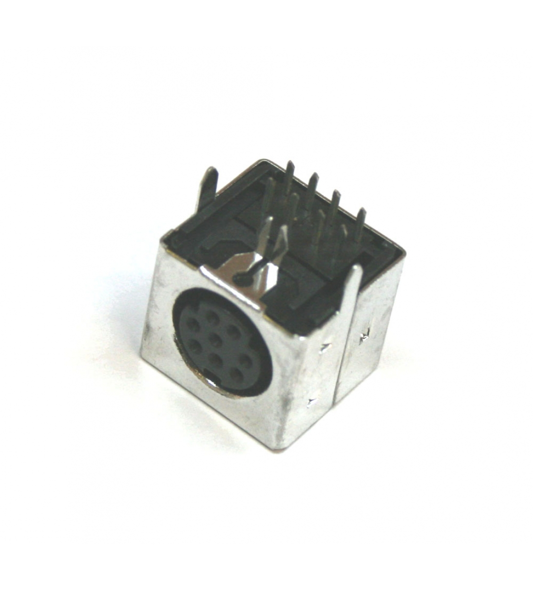 Connettore mini-DIN a 8 pin per montaggio su circuito stampato