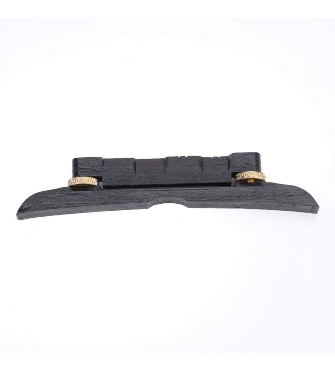 Ponte per Mandolino, Ponte in Ebano Regolabile Strumento per Mandolino Parti di Riparazione Fai da te