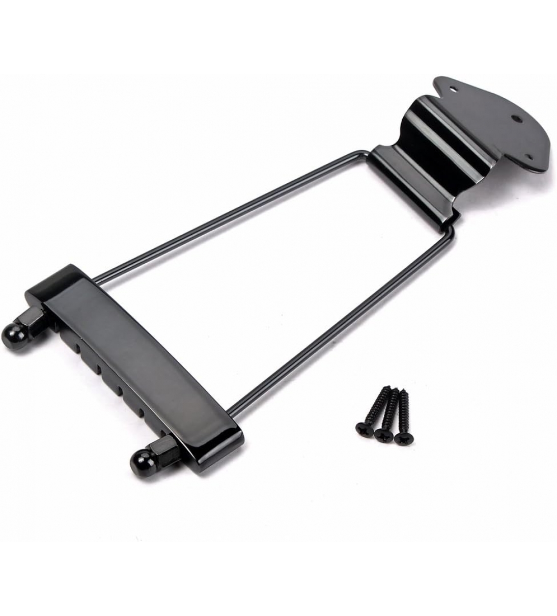 Ponticello a 6 corde, per chitarra Jazz Archtop, colore: Nero