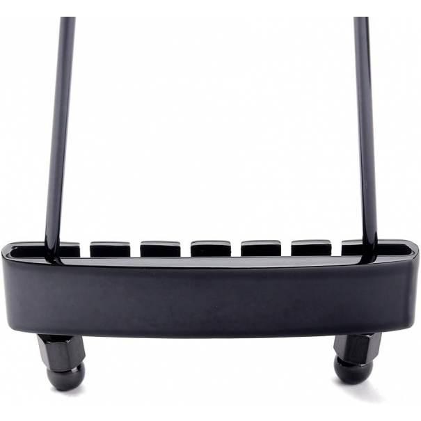 Ponticello a 6 corde, per chitarra Jazz Archtop, colore: Nero