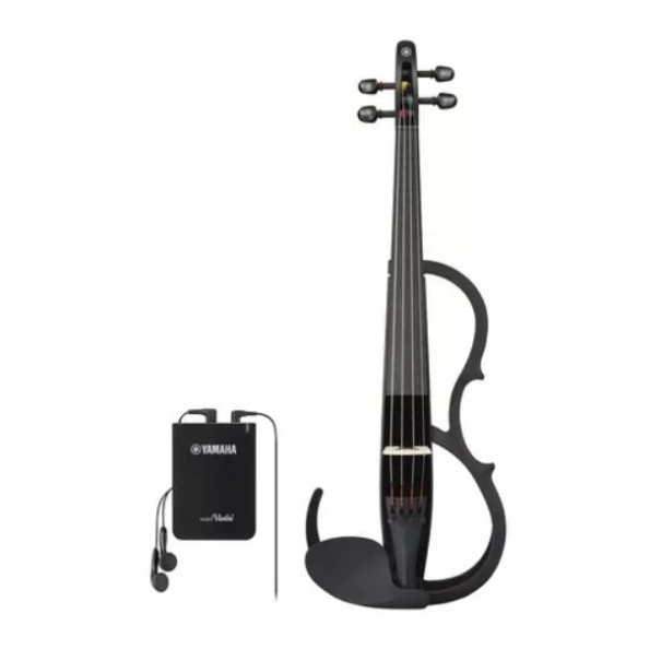 YAMAHA YSV104 Silent Violin Black  il sistema SRT Powered riproduce fedelmente la ricca presenza e la varietà timbrica che sono le caratteristiche accattivanti del suono del violino acustico