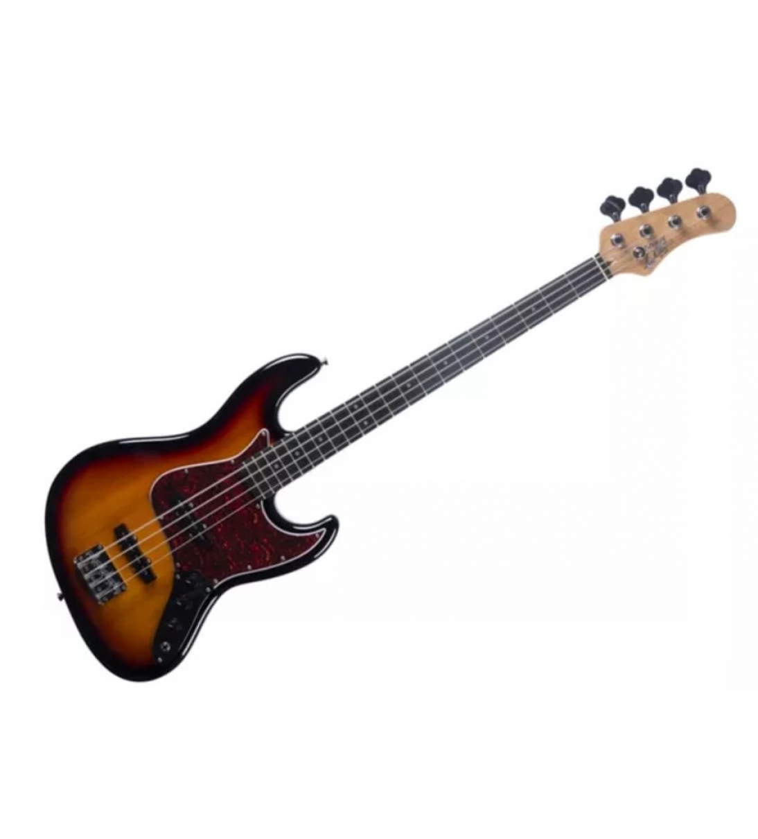 JB-100 Sunburst è il basso elettrico 4 corde della serie "Tribute 100" di casa Eko Guitars