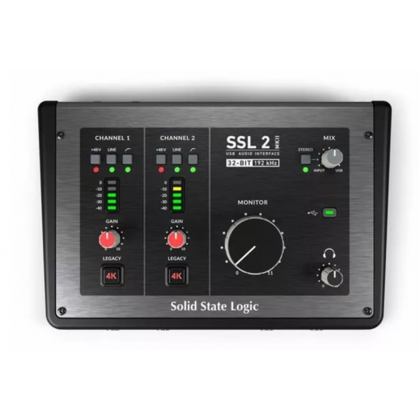 SSL 2 MKII Scheda Audio USB-C in 2 Out