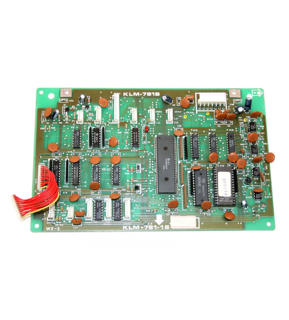 Scheda elettronica (KLM-781) con cablaggio, per sintetizzatore Korg DSS-1