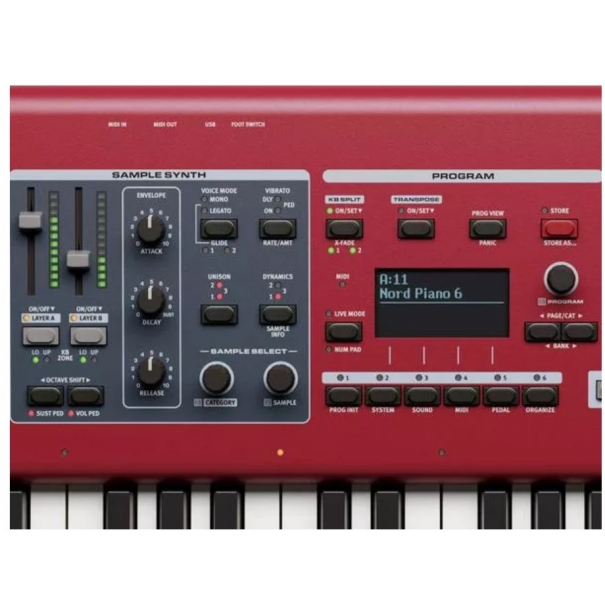 Piano 6 88 Stage Keyboard Piano, Organo, Sintetizzatore 88 tasti pesati a triplo sensore