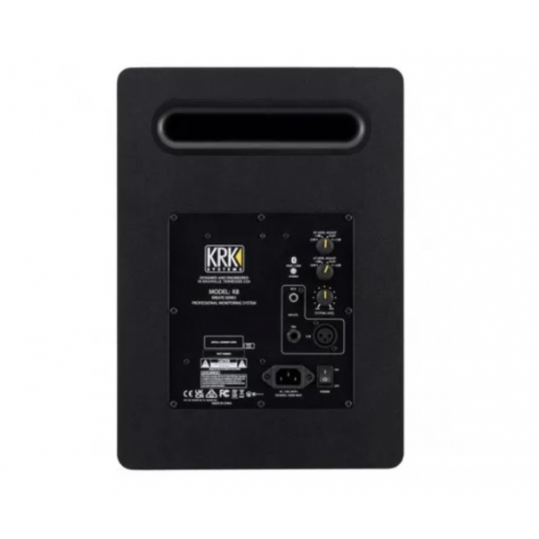 Kreate 8 KRK un eccezionale rapporto qualità/prezzo, 2 vie Bass Reflex Monitor da studio attivo 100 Watt (Potenza dinamica: 210 Watt)