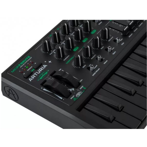 MicroBrute UFO SINTETIZZATORE MONOFONICO ANALOGICO 25 TASTI MINI NERO