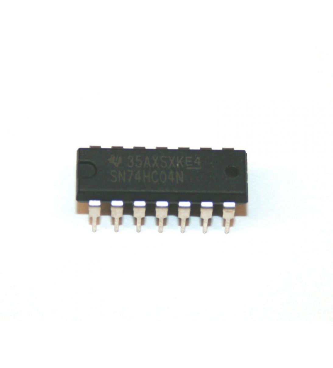 Circuito integrato, inverter esadecimale 74HC04, DIP a 14 pin