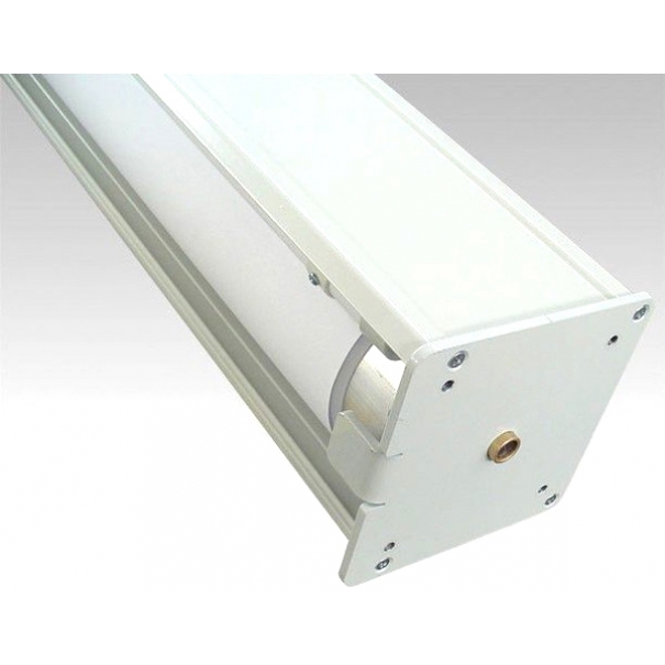 Schermo proiezione "Videomot" motorizzato, con telo "White" bianco ottico classico 400x300cm 197" 4:3