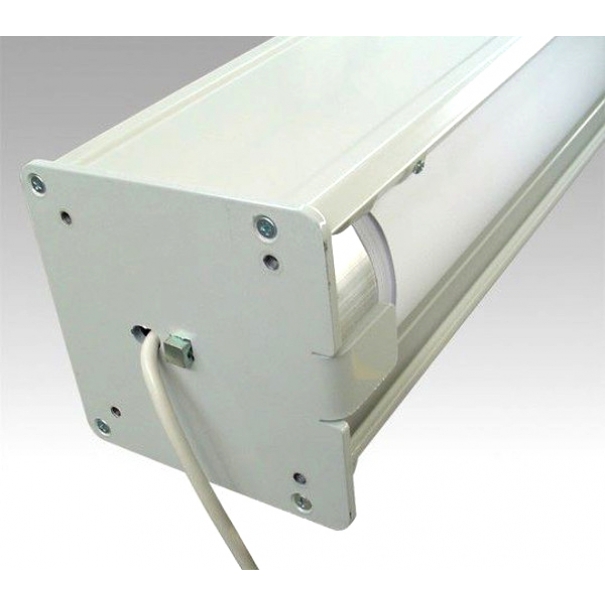 Schermo proiezione "Videomot" motorizzato, con telo "White" bianco ottico classico 400x300cm 197" 4:3