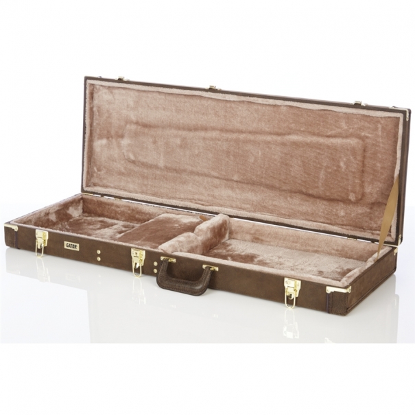 Gator Cases - GW-ELECT-VIN Custodia Chitarra Elettrica Vintage Brown