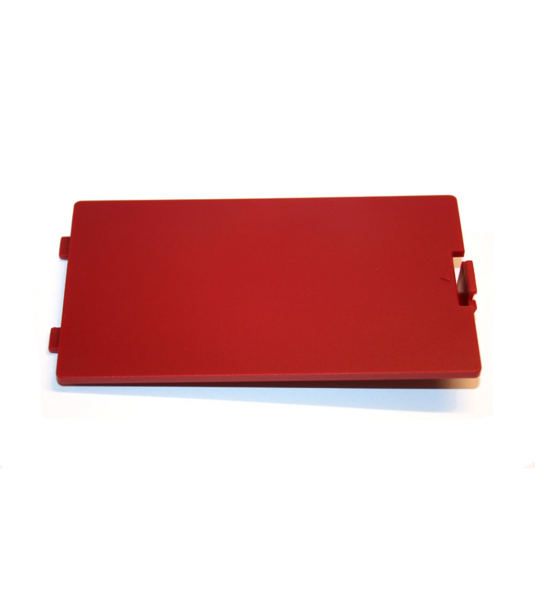 Coperchio batteria rosso per tastiera Korg Kross