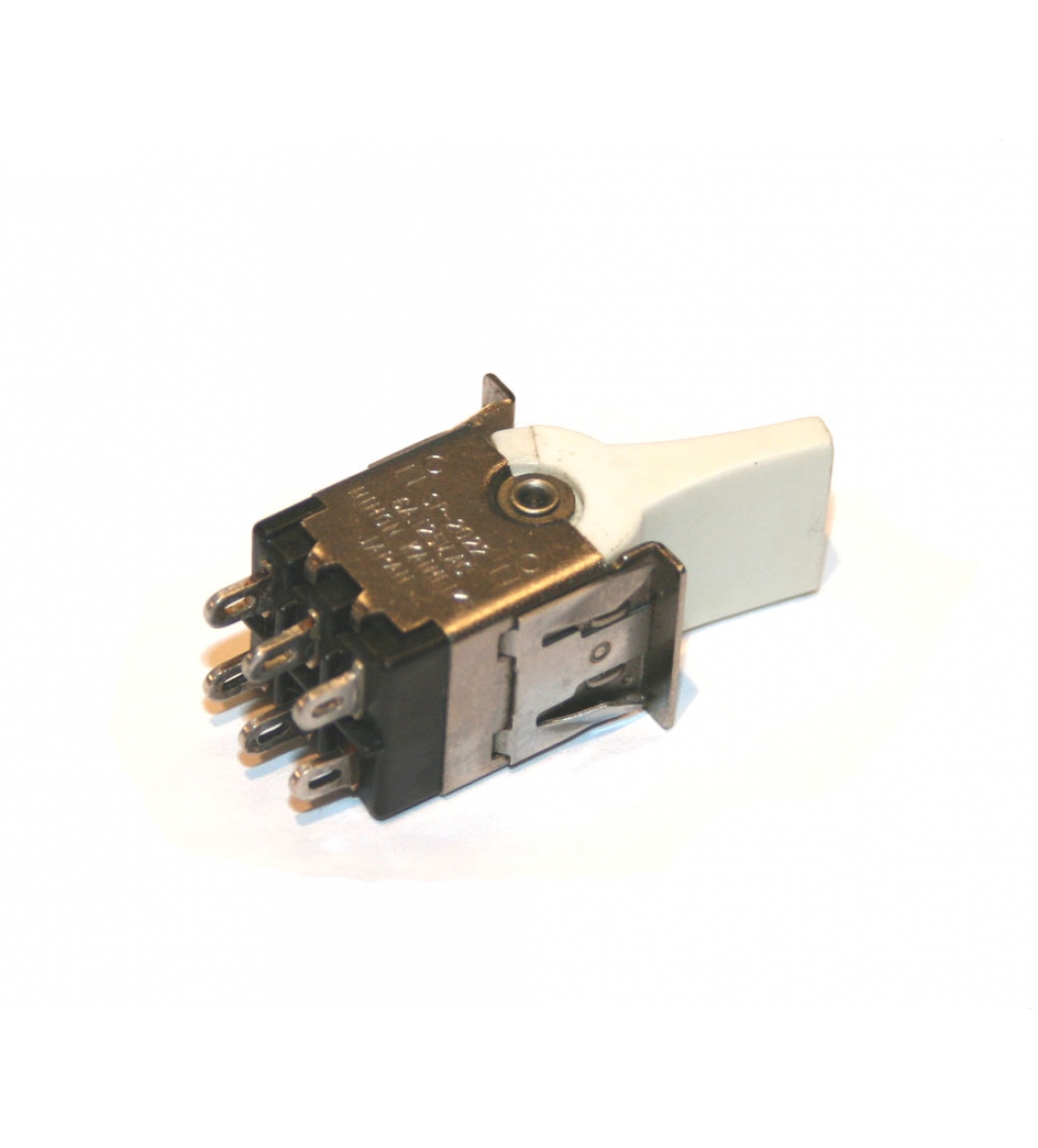 Interruttore a paletta bianco, DPDT