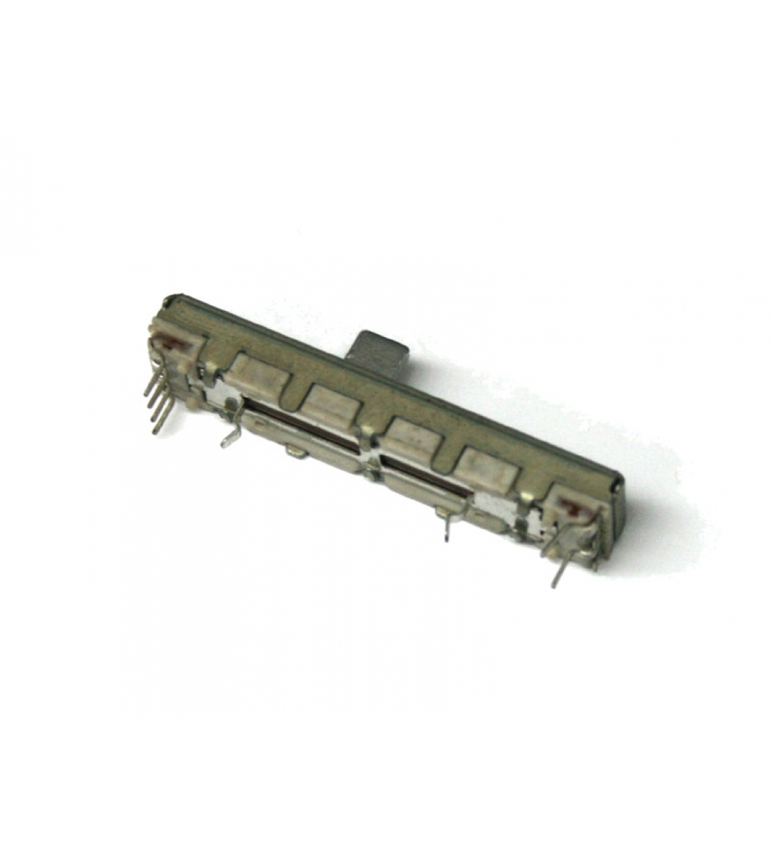 Potenziometro a slitta, 10KBx2, corsa 30mm, con leva in metallo da 5mm, Korg 365008200