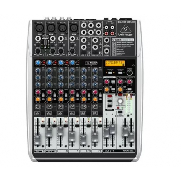 Xenyx QX1204 USB MIXER USB 12-INPUT, 2/2 BUS, PROCESSORE EFFETTI, WIRELESS READY