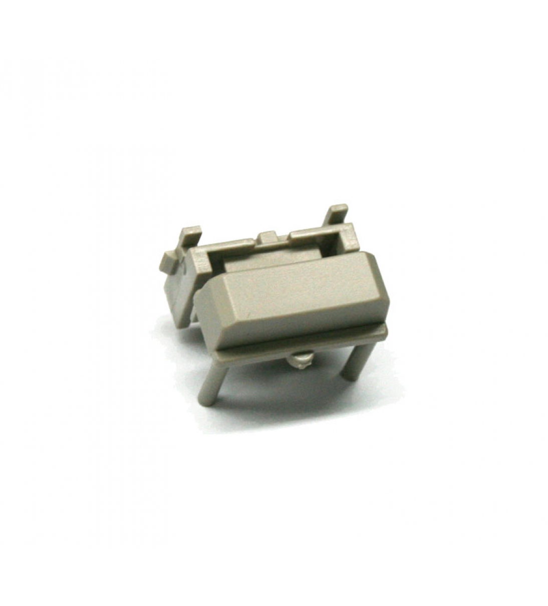 Pulsante a pannello color beige, largo 20 mm, senza finestra LED, per tastiera Korg Triton Studio