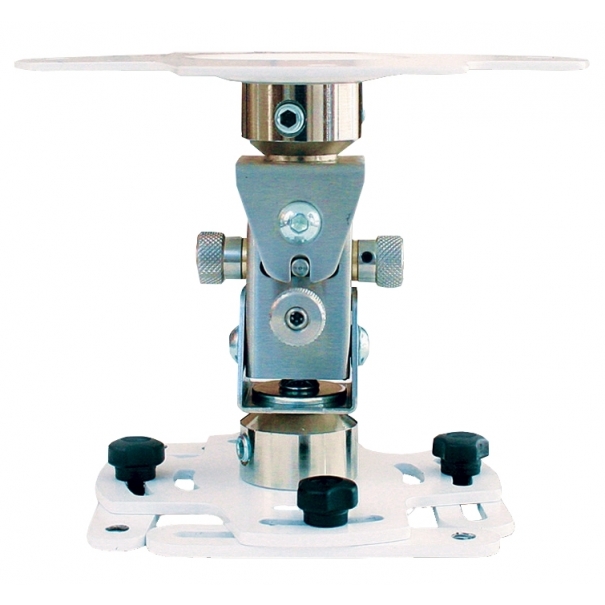 Supporto professionale per videoproiettore "Arakno-mini" con regolazione micrometrica 15cm (bianco)