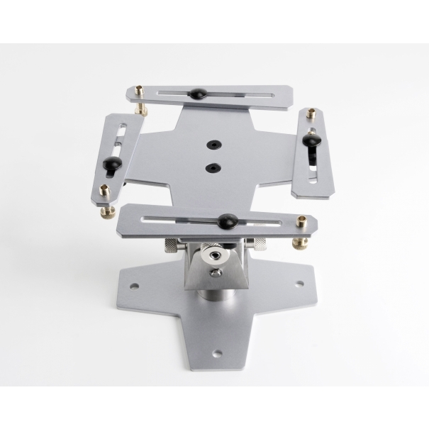 Supporto professionale per videoproiettore "Arakno-mini" con regolazione micrometrica 15cm (bianco)