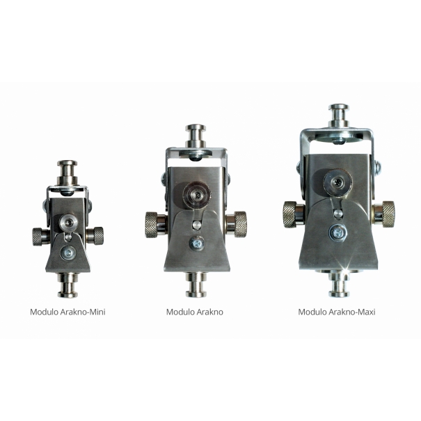 Supporto professionale per videoproiettore "Arakno-mini" con regolazione micrometrica 15cm (bianco)