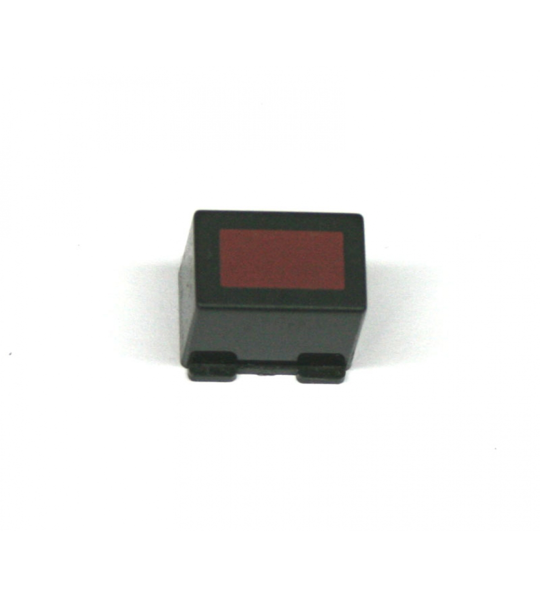 Pulsante del pannello, marrone scuro con rosso, per sintetizzatore Casio CZ-101
