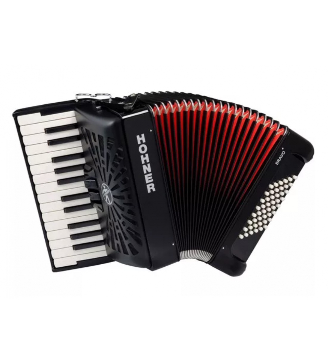 Bravo II 48 Black Silentkey  FISARMONICA 26 TASTI, 48 BASSI NERA