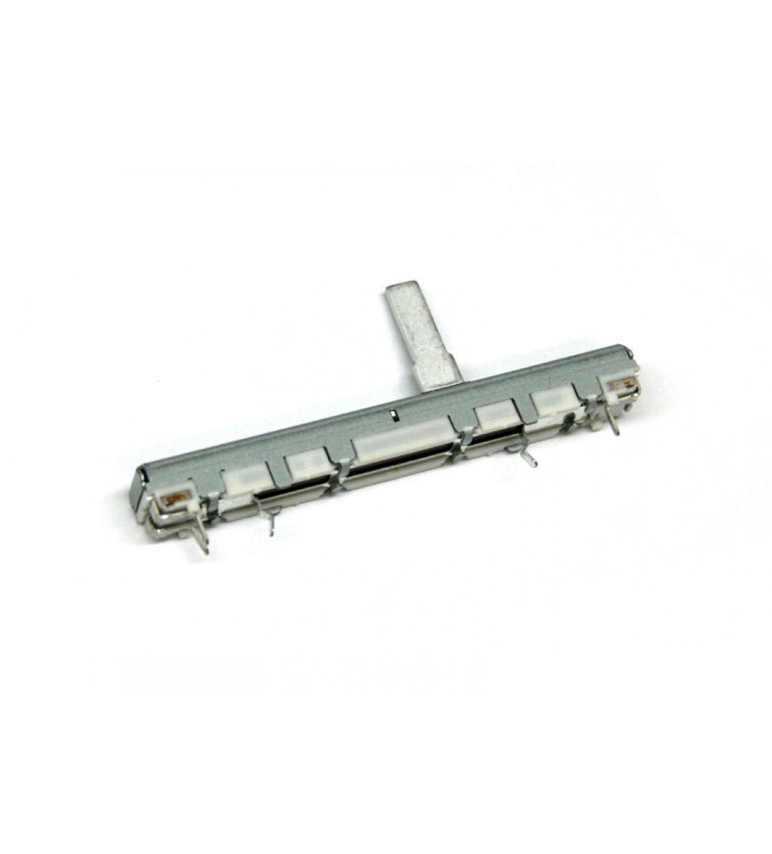 Potenziometro a slitta, 10 KB, corsa 45 mm, con fermo centrale, Korg 365X120000 e 510360520008