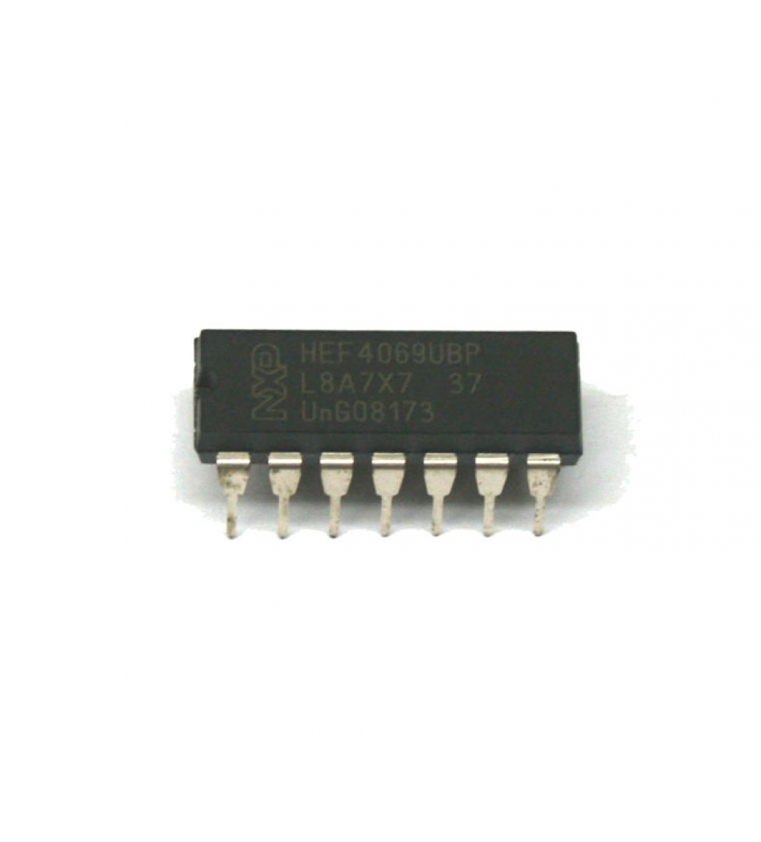 Circuito integrato, inverter esadecimale 4069, DIP a 14 pin