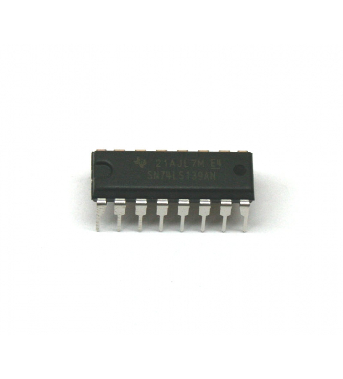 Circuito integrato, decoder/demultiplexer 74LS139, DIP a 16 pin