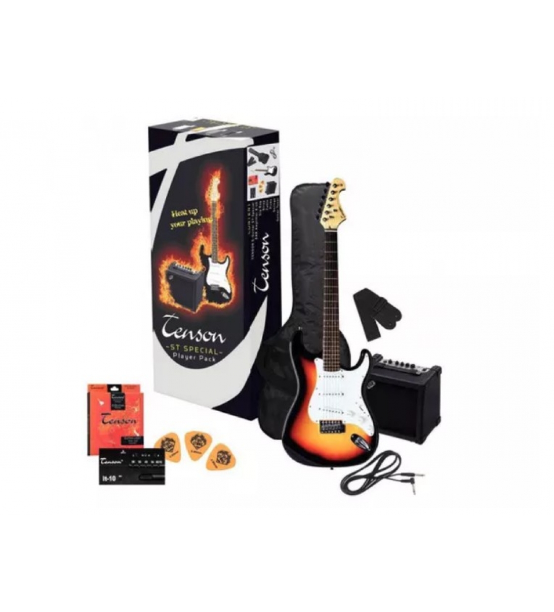 VGS Electric Guitar Start kit Sunburst