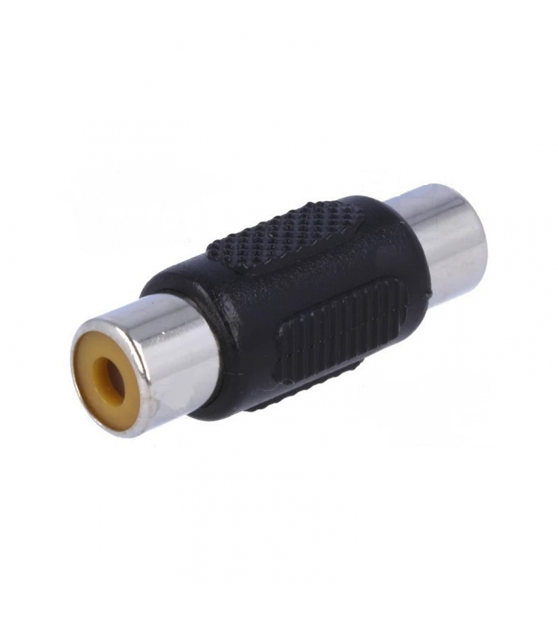 Adattatore Audio Stereo RCA Femmina - RCA Femmina Nero [B006PR46141]