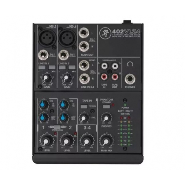 402 VLZ4 MIXER 4 CANALI CON 2 MIC PREAMP ONYX