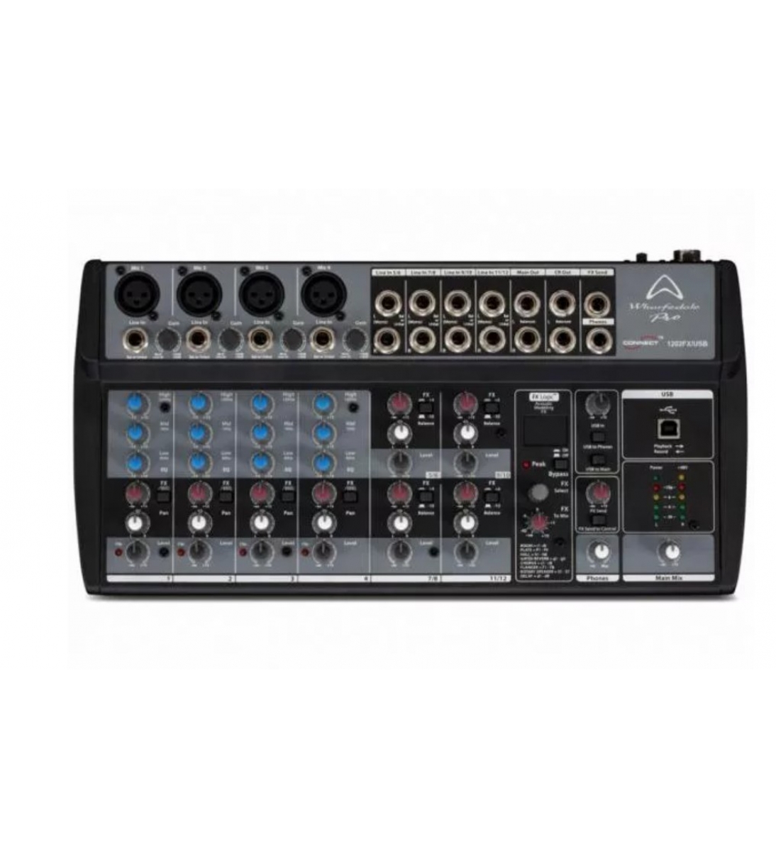 Connect 1202 FX USB MIXER 12 CANALI USB CON EFFETTI