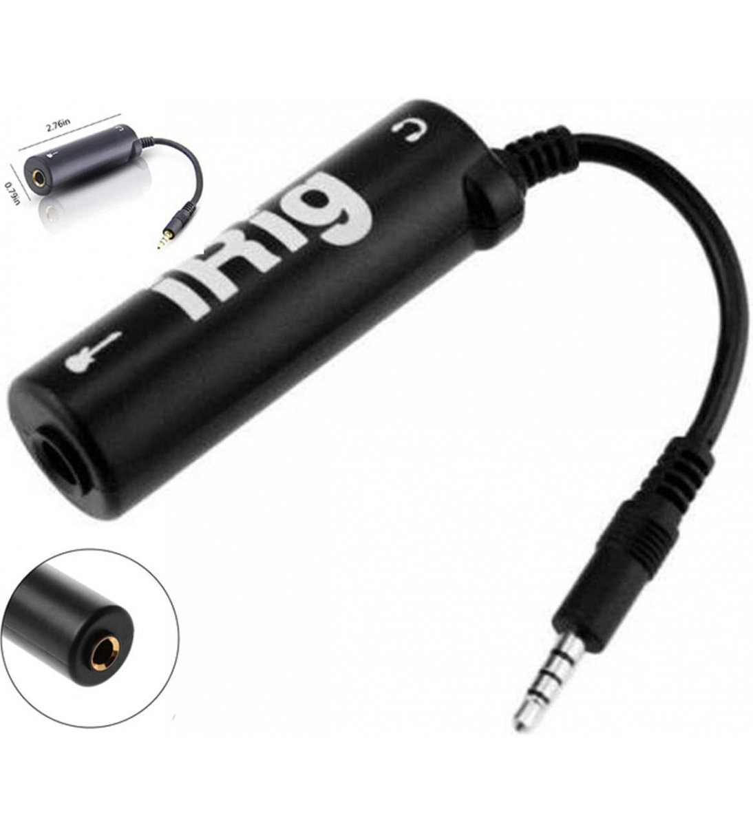 Collegamento convertitore adattatore interfaccia effetti chitarra per iPhone,iPod touch