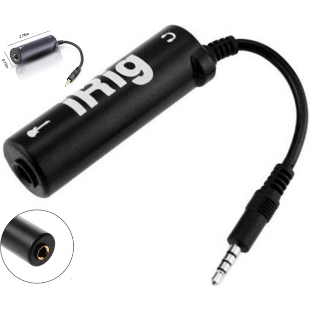 Collegamento convertitore adattatore interfaccia effetti chitarra per iPhone,iPod touch