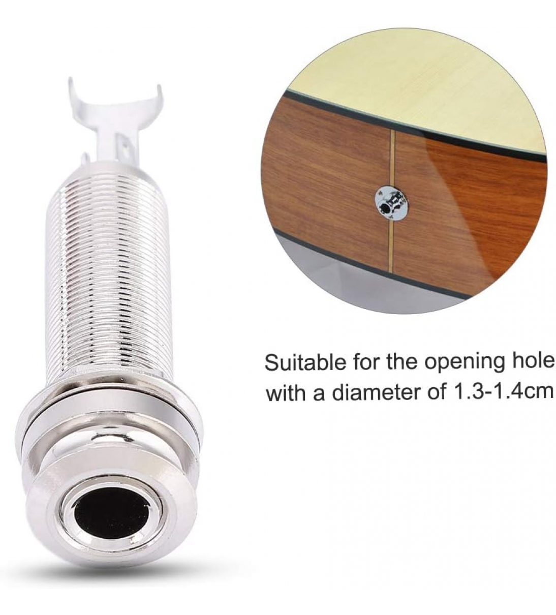 Presa Jack Mono Pin in Rame 6306 per Chitarra Elettrica