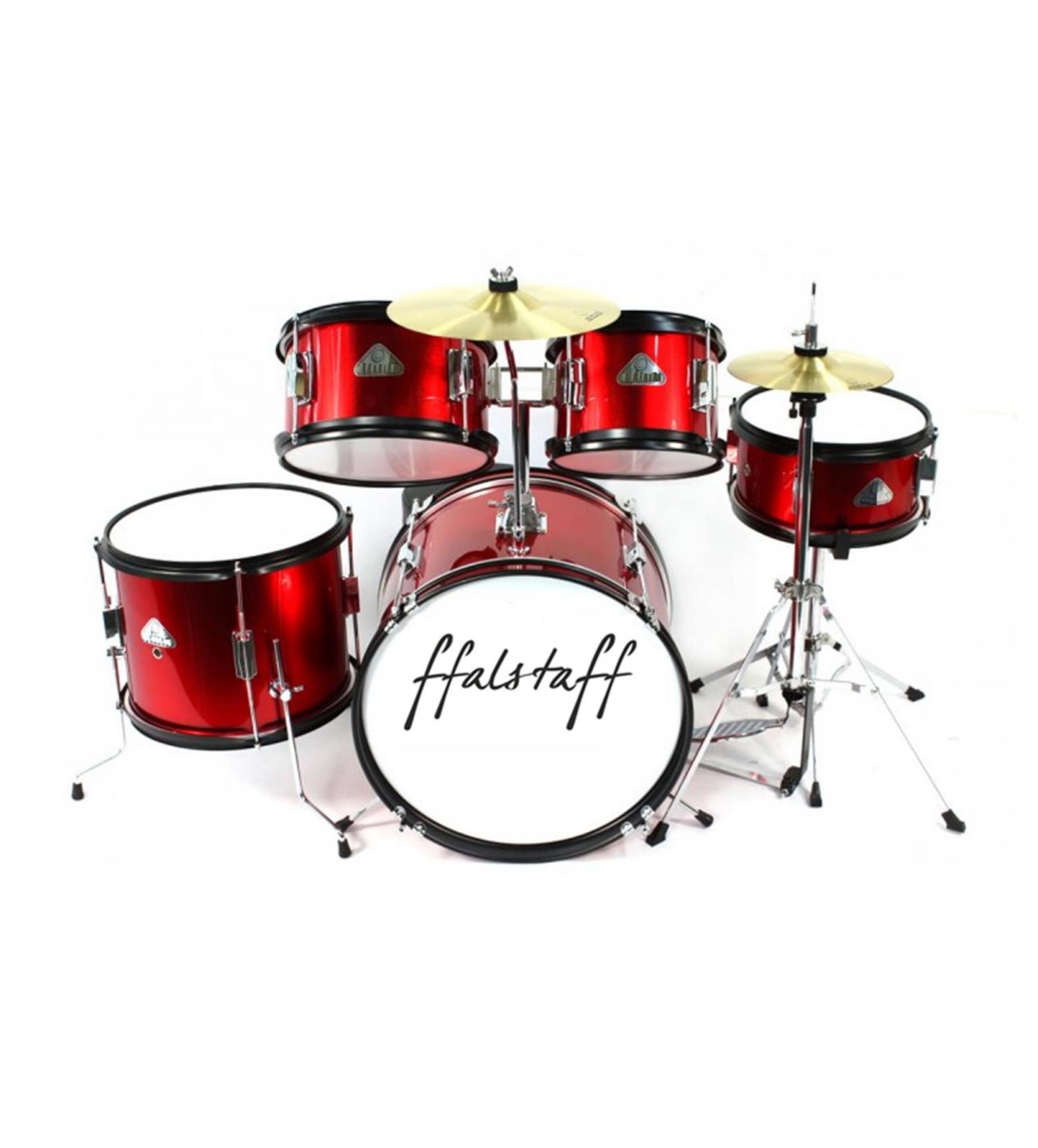 Batteria Junior 5 Pezzi Completa (Red)