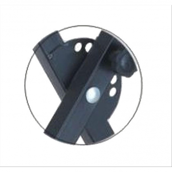 Supporto per tastiera doppio telaio Sistema Crocodile a molla