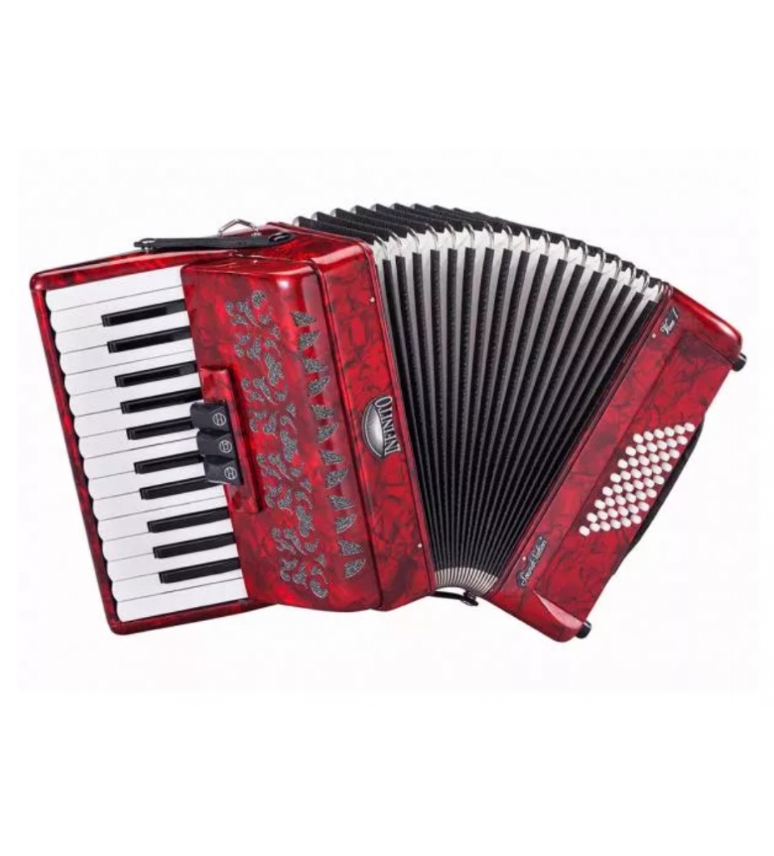Voce I 2648-RD, fisarmonica 48 bassi