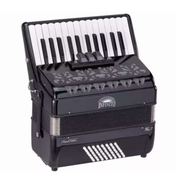 Fisarmonica 48 Bassi Voce I 2648 Nera