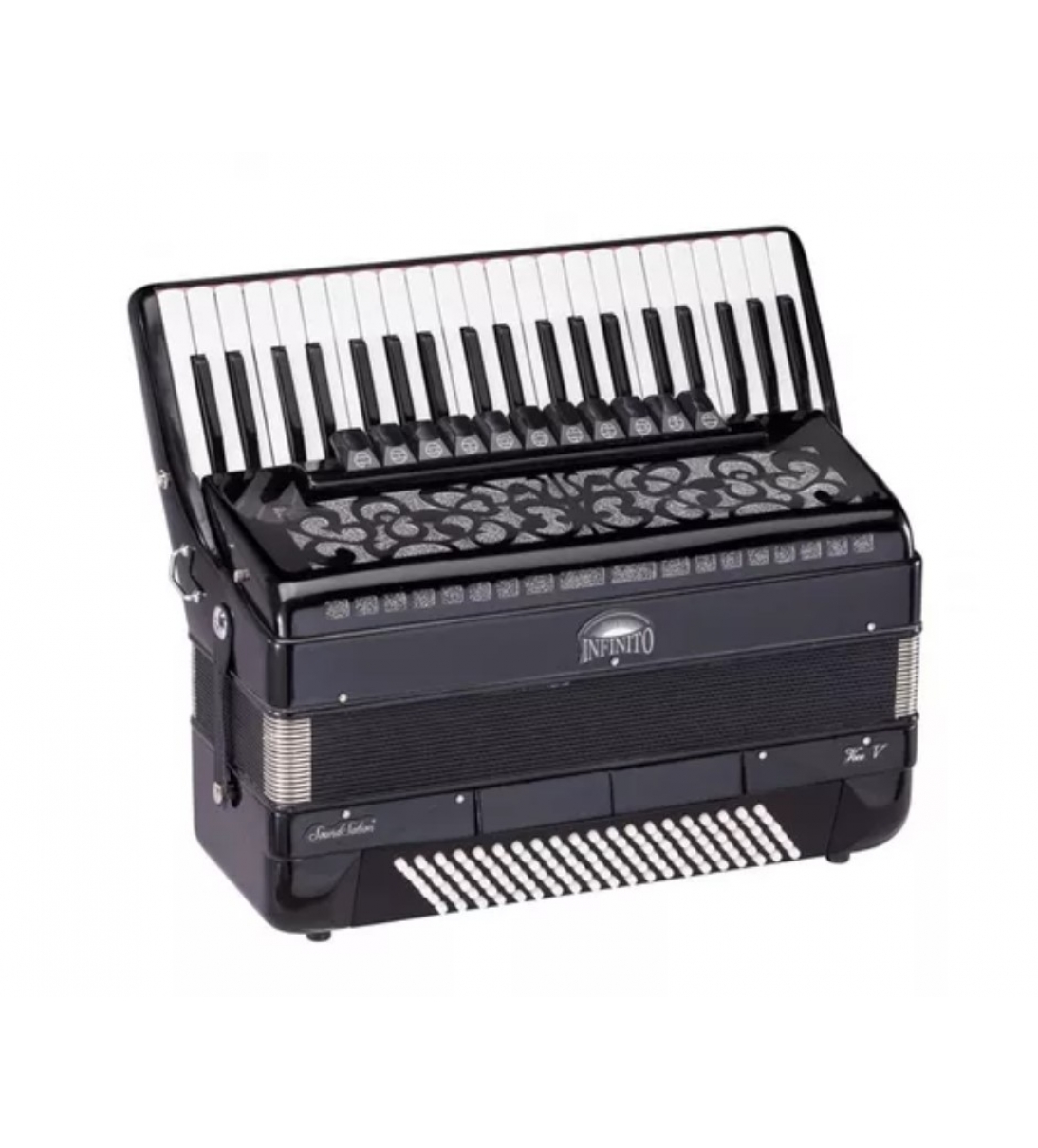 Voce V B41120-BK FISARMONICA 120 BASSI 4/5 NERA