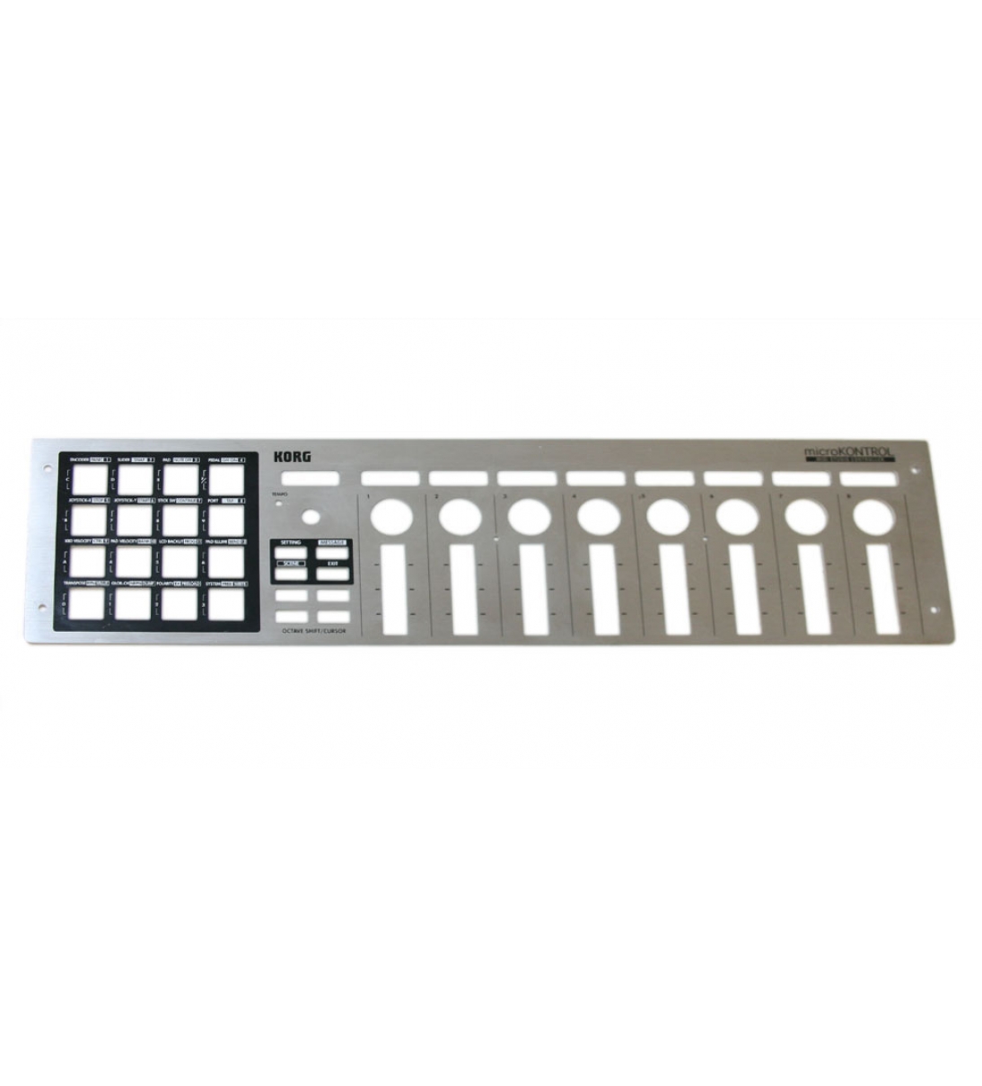 Pannello superiore per tastiera Korg micro Kontrol, Korg 641X283000